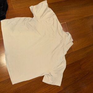 Lululemon Athletica Bone Short Sleeve Shirt